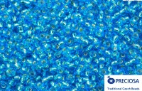 Бирюзово-голубой прозрачный с серебряным прокрасом, 67030-10, 25гр 