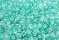 Бирюзовый прозрачный, с белым прокрасом, 38353-10, 25гр