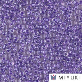 Пурпурный хрусталь/окрашенный изнутри Miyuki-15-1531, 5 гр    