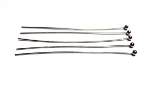 Пин с шариком, цвет металл, 5см, 10шт.  Цвет: серебро
Длина: 5cм
Вес: 1г.
Цена за 10 шт.