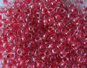 Прозрачный, с малиновым прокрасом изнутри, 38198-10, 25гр  