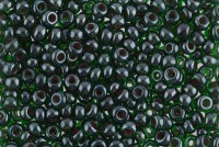 Зелёный прозрачный, с красным прокрасом, 51396-10, 1 сорт, 25гр  