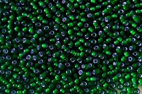Зеленый прозрачный, с белым прокрасом изнутри, 00011-10, 25гр 