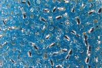 Голубой прозрачный с серебряным прокрасом, 67000-10, 1 сорт, 25гр 
